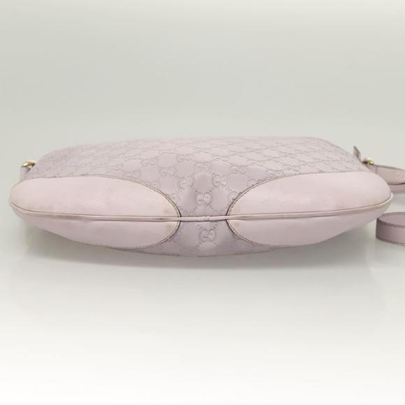 GUCCI GG Canvas Guccissima Bag Leather Outlet Purple Gold 272380 Auth BA2809 - Picture 5 of 16
